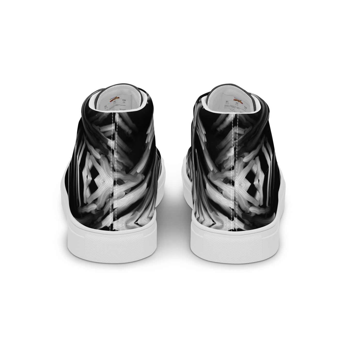 Glass Men’s high top shoes