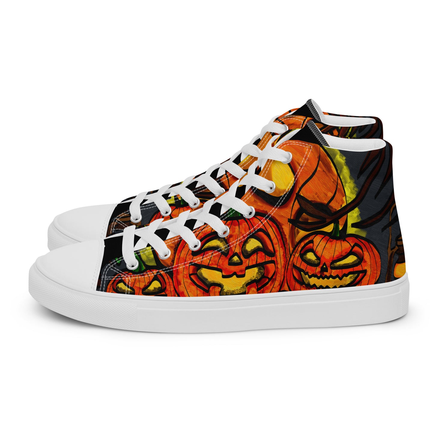 MoonLight Pumpkins Men’s High Tops