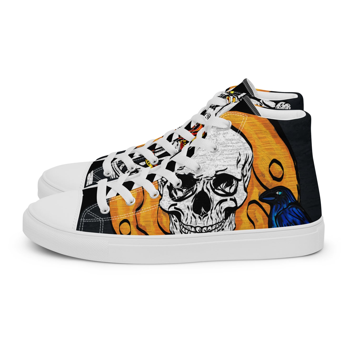 The Haunting Men’s high top canvas shoes