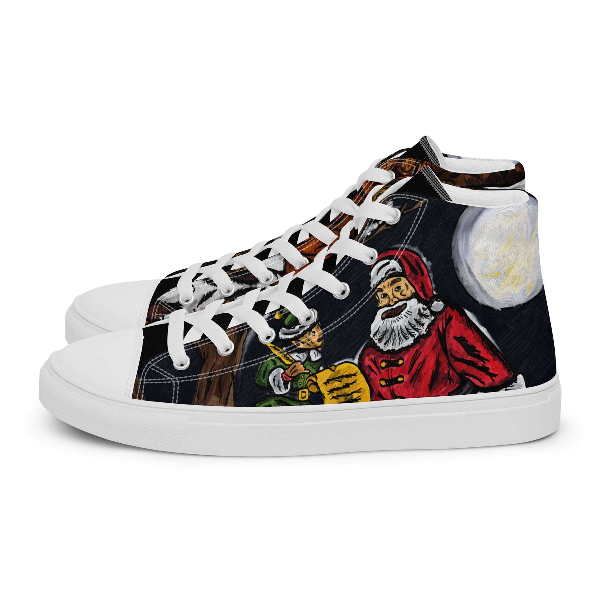 A Night With Santa Men’s high top