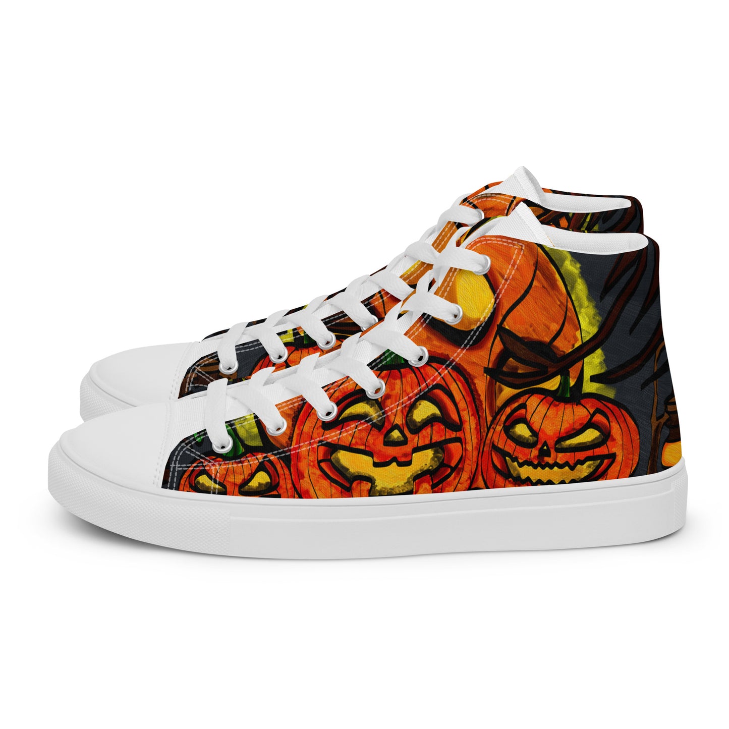 MoonLight Pumpkins Men’s high top