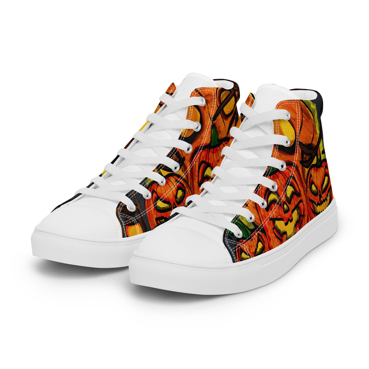 MoonLight Pumpkins Men’s high top