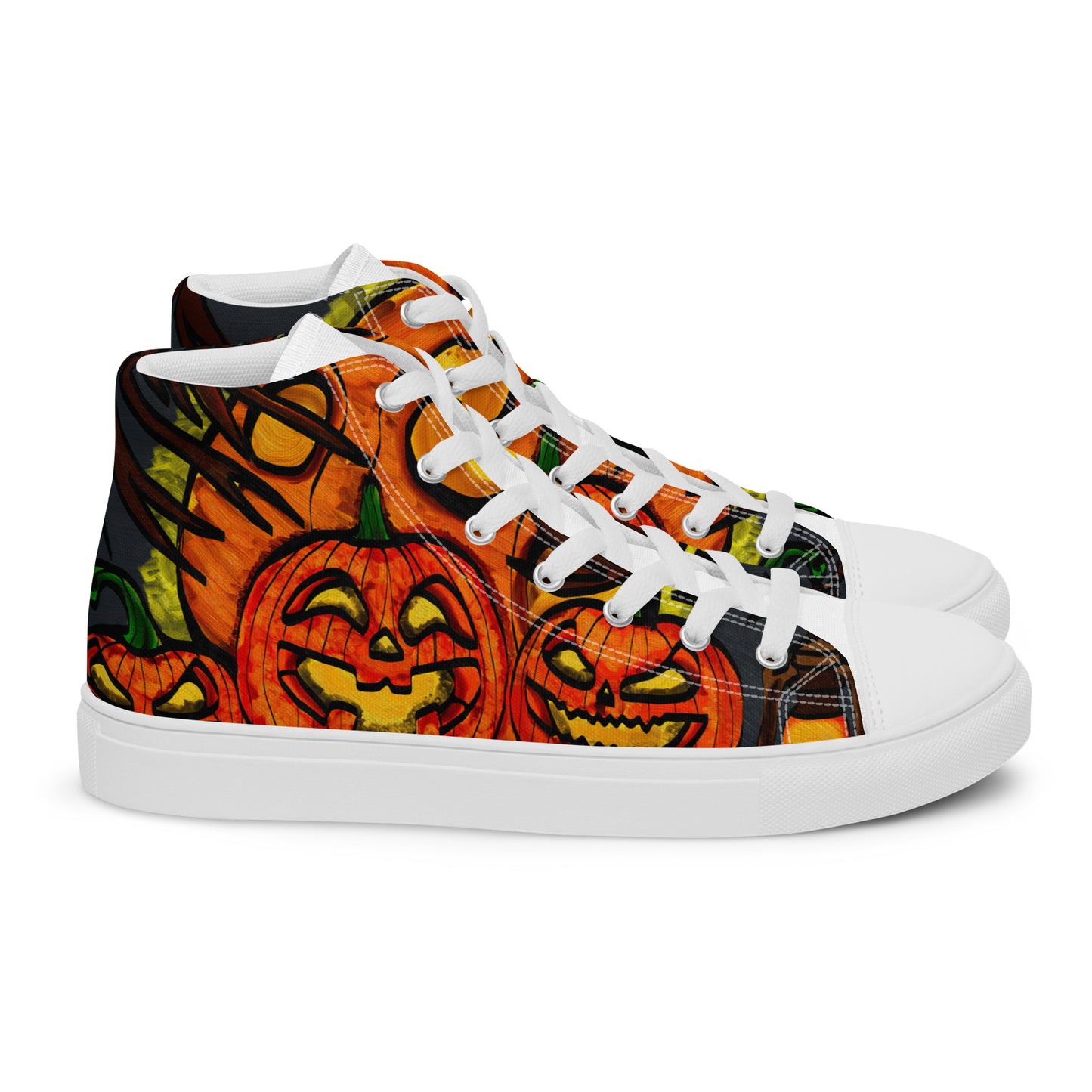 MoonLight Pumpkins Men’s high top