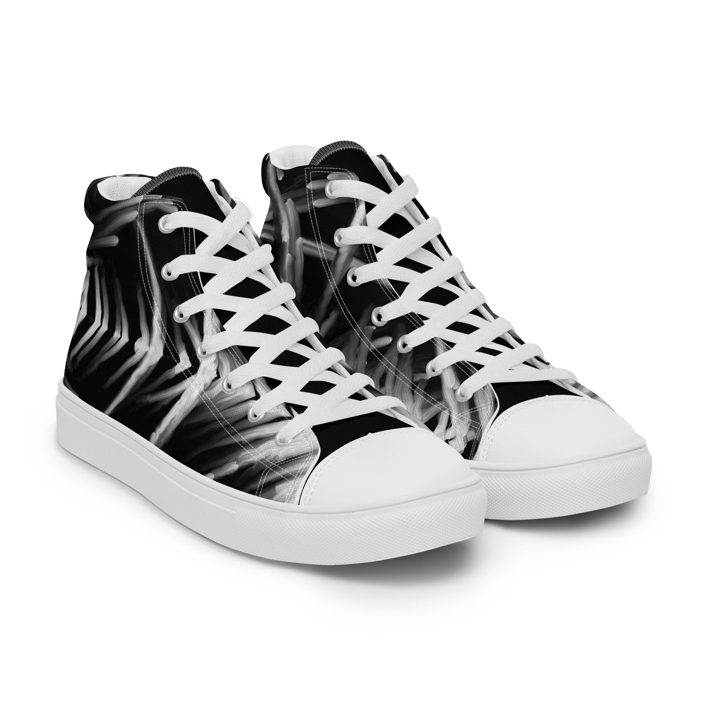 Glass Men’s high top shoes