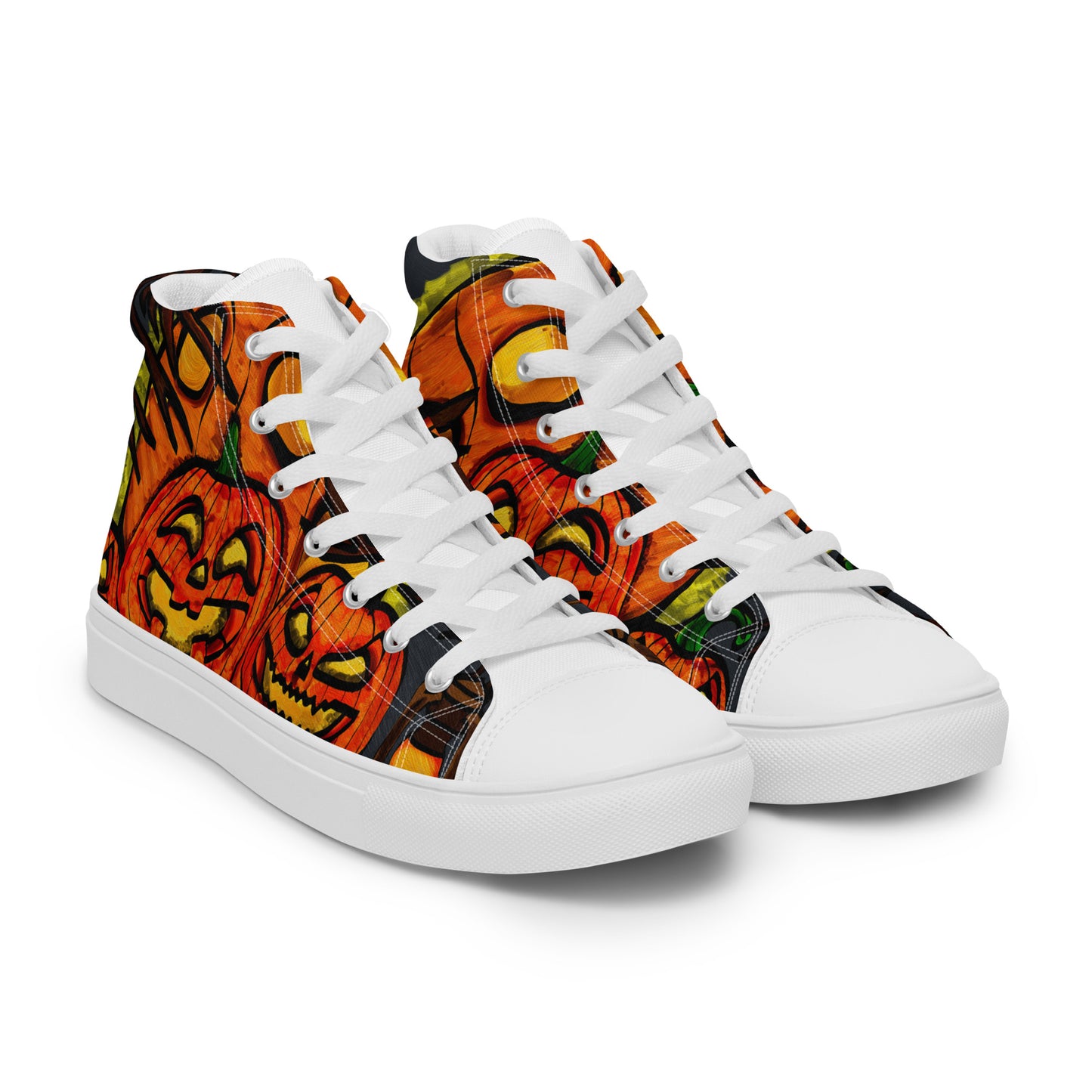 MoonLight Pumpkins Men’s high top