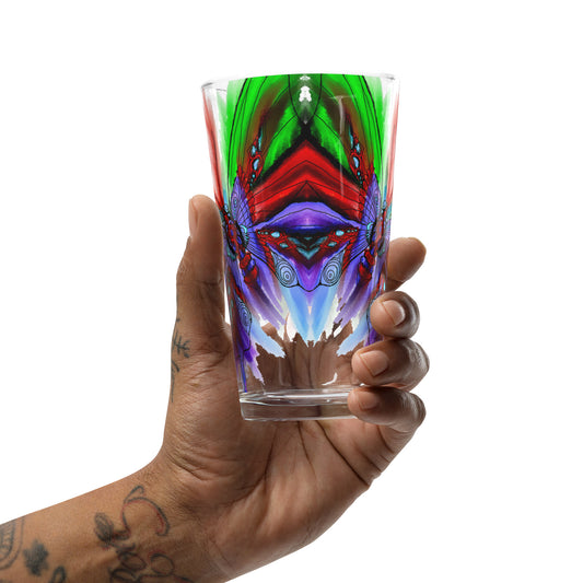 Melt Pearl Shaker pint glass