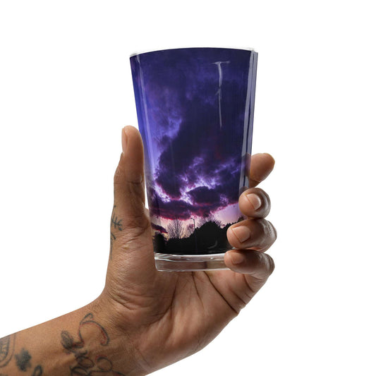 Deep Purple Shaker pint glass