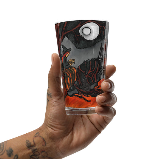 The Witching Hour Shaker pint glass