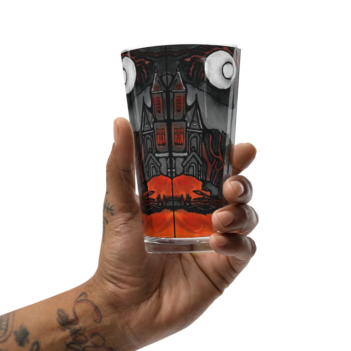 The Witching Hour Shaker pint glass