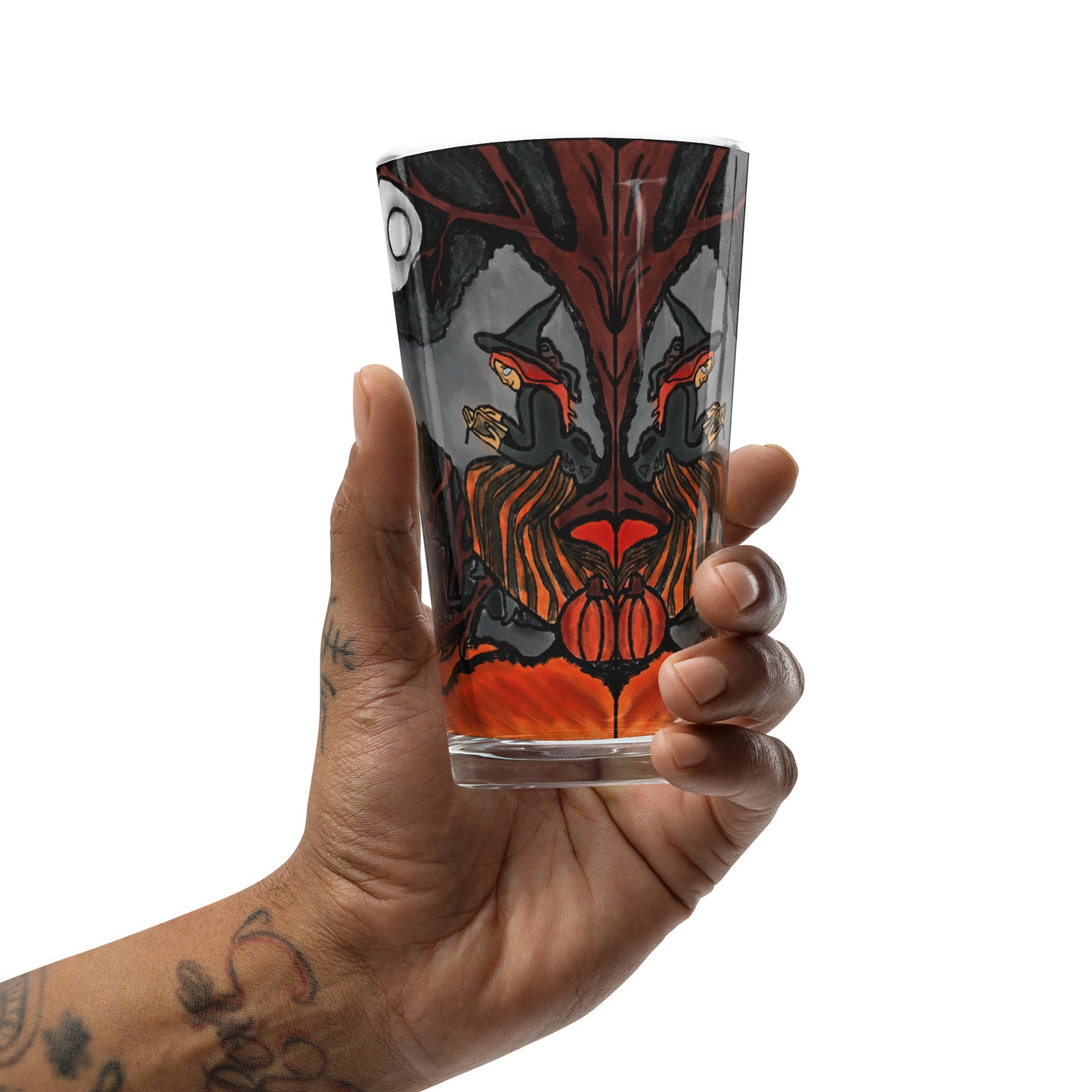 The Witching Hour Shaker pint glass