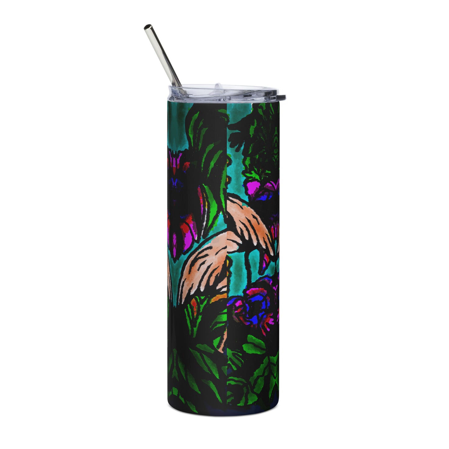 Flamingo Vibe Stainless steel tumbler