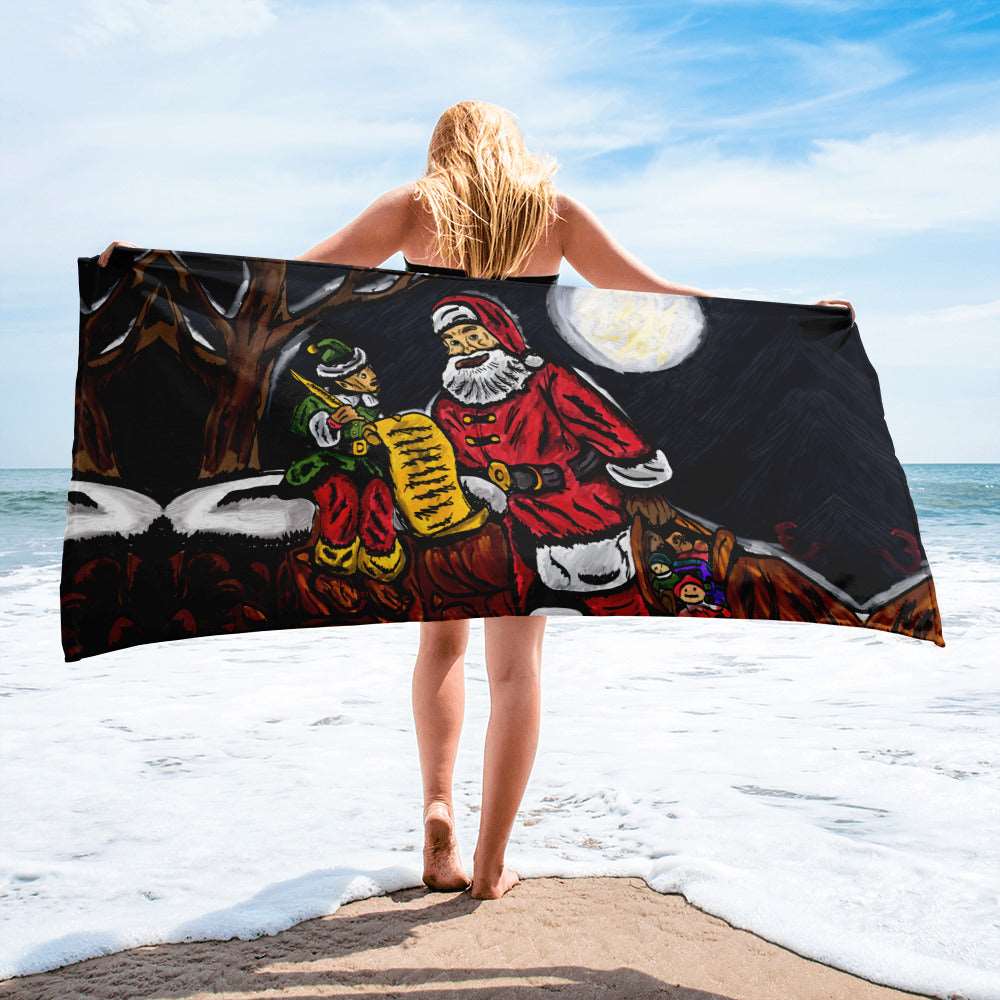 A Night With Santa Towel