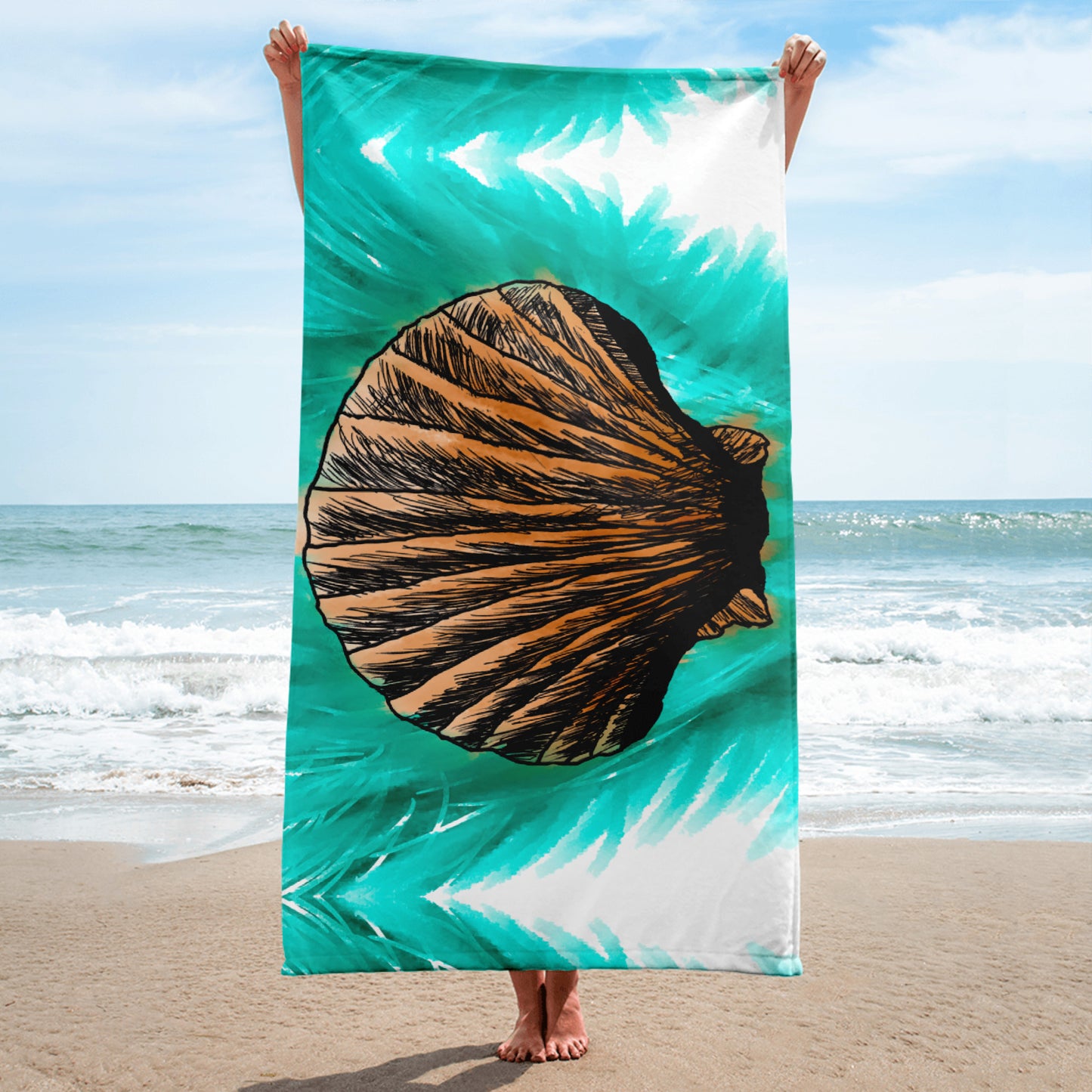 Melt Seashell Towel