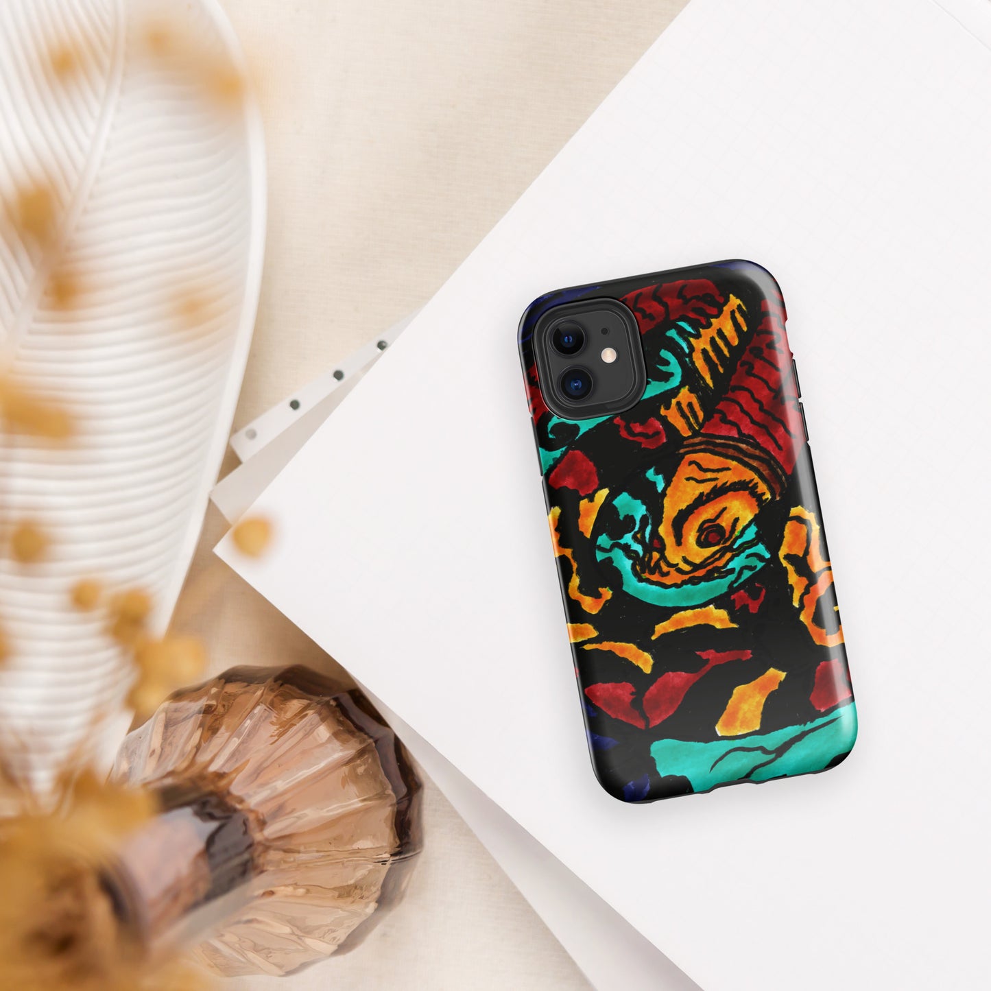 Koi Spiral Tough Case for iPhone®