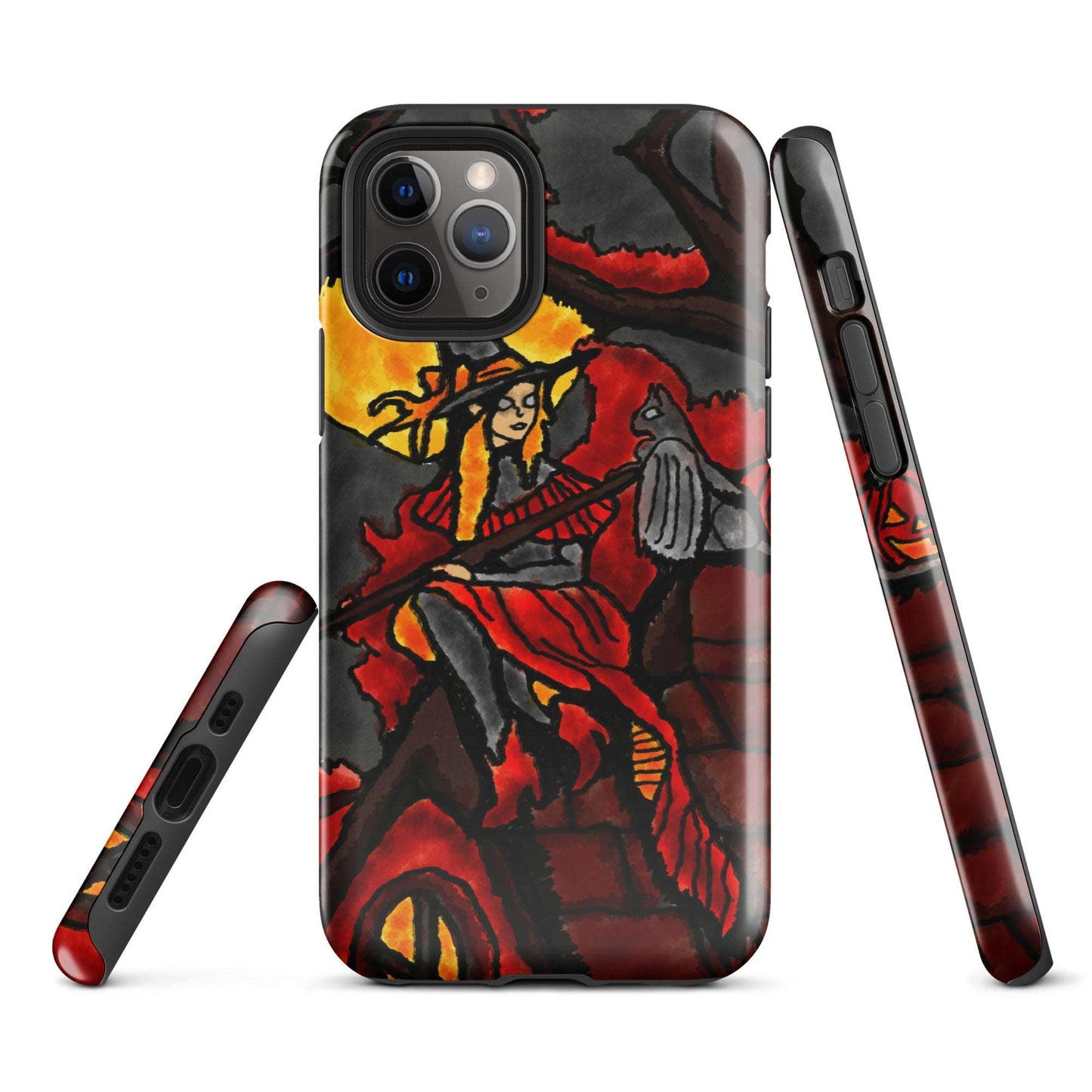 Moonlit Witch's Watch Tough Case for iPhone®