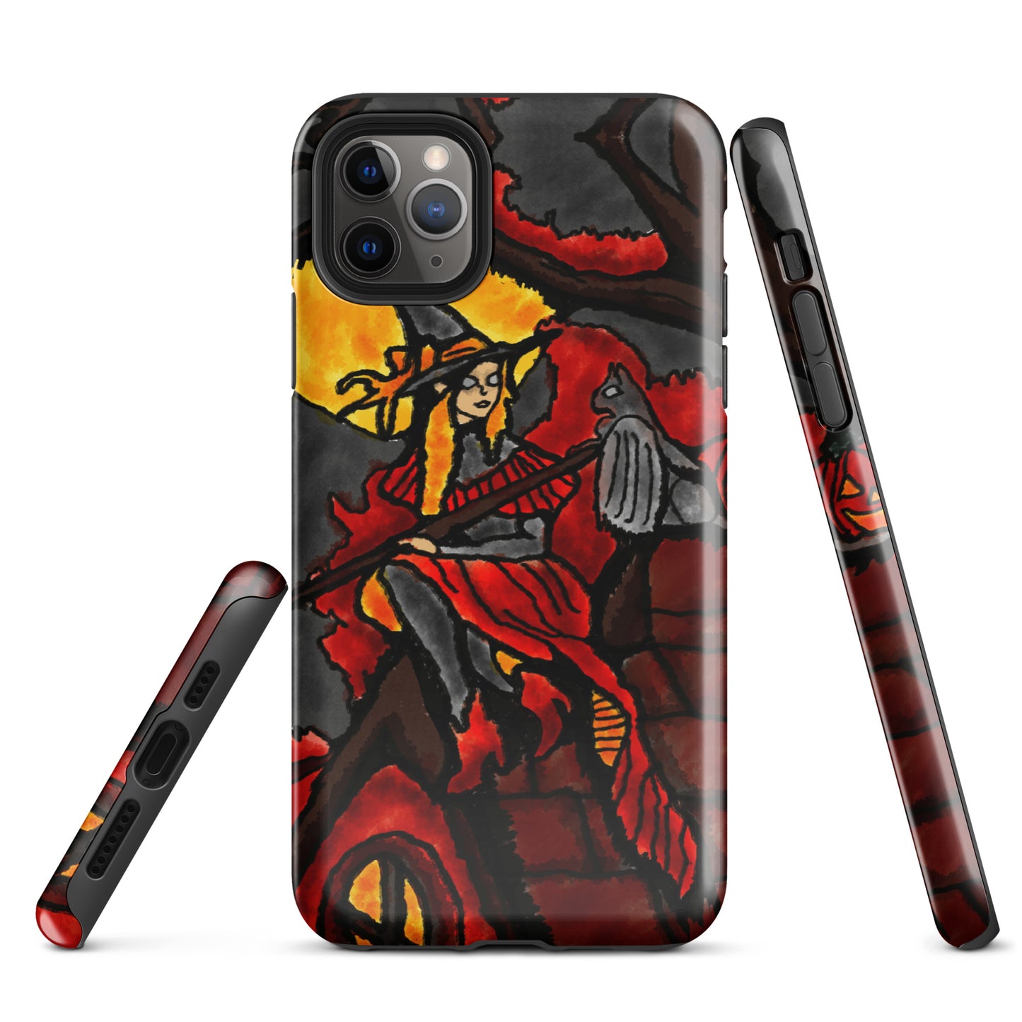 Moonlit Witch's Tough Case for iPhone®