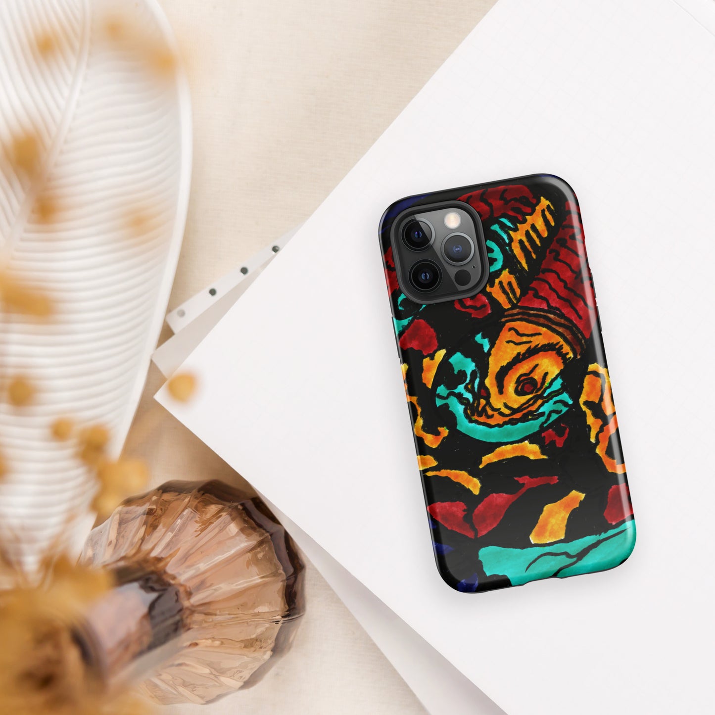 Koi Spiral Tough Case for iPhone®