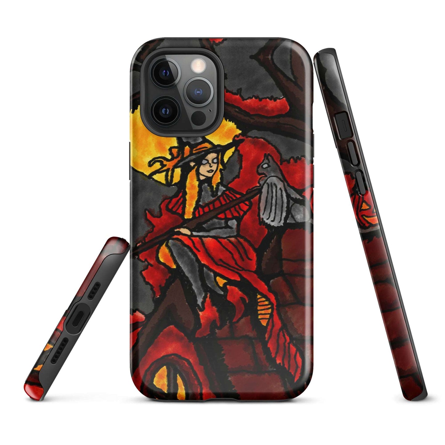 Moonlit Witch's Watch Tough Case for iPhone®