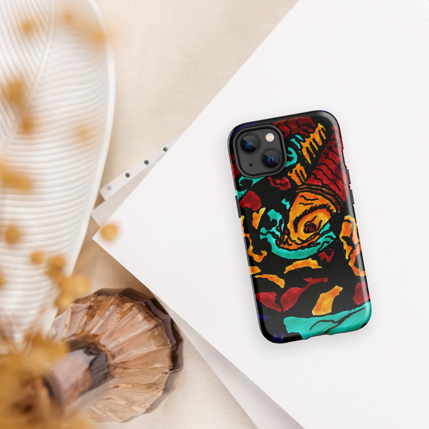 Koi Spiral Tough Case for iPhone®