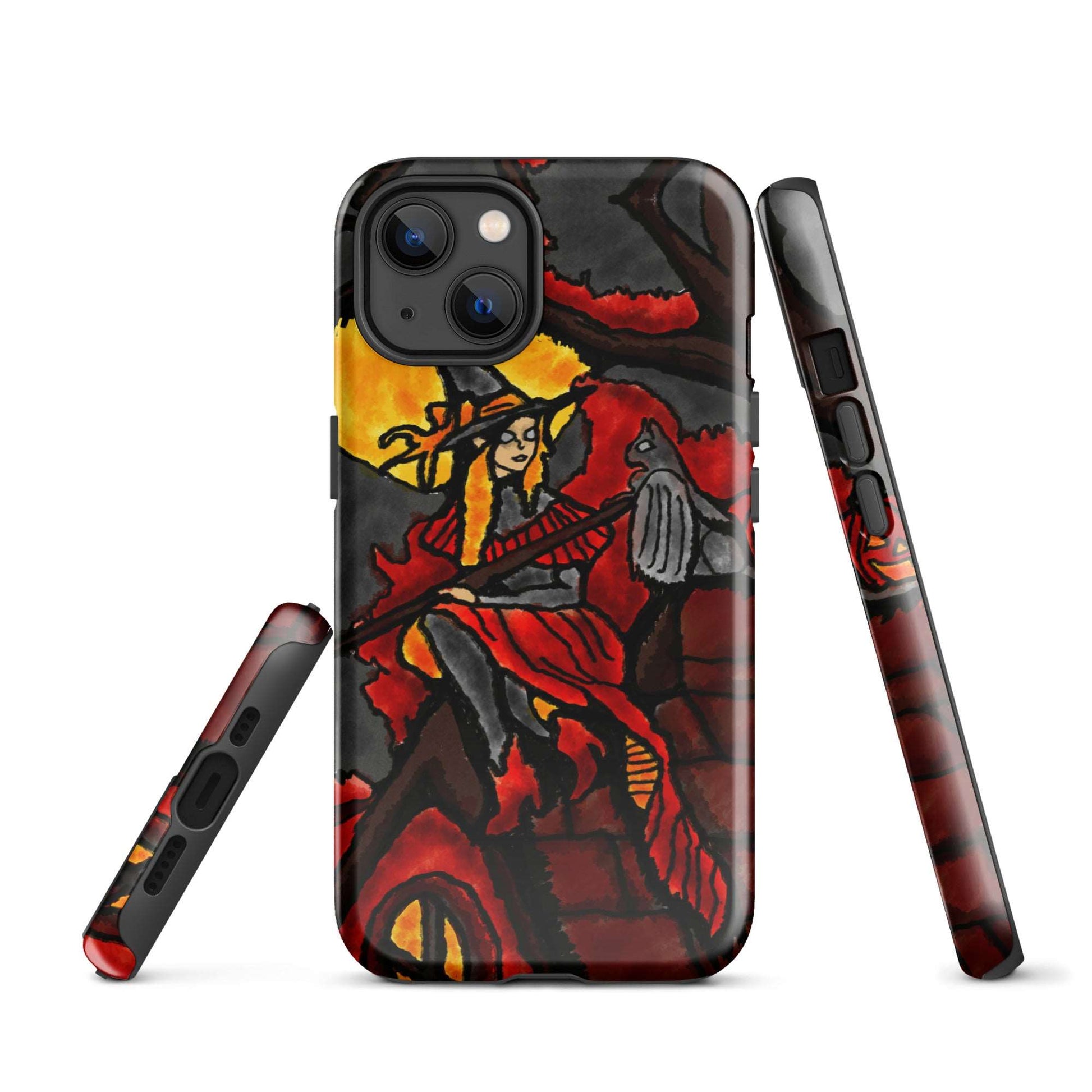 Moonlit Witch's Watch Tough Case for iPhone®