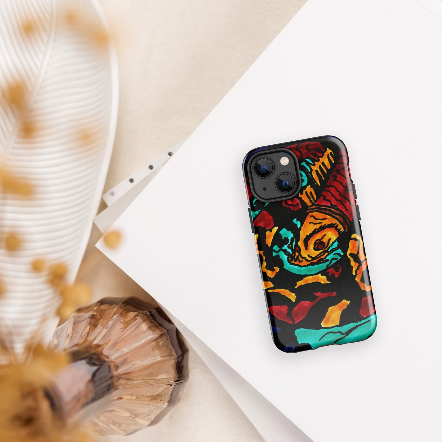 Koi Spiral Tough Case for iPhone®