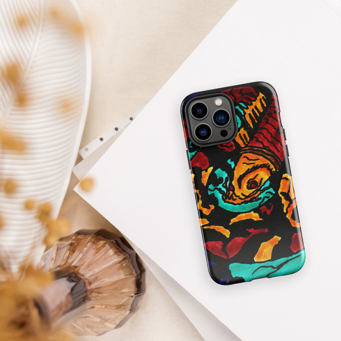 Koi Spiral Tough Case for iPhone®