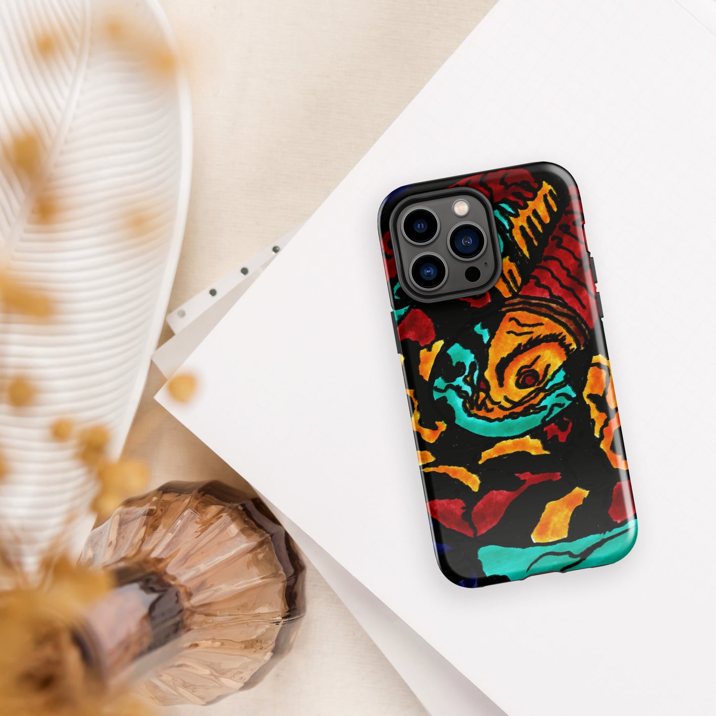 Koi Spiral Tough Case for iPhone®