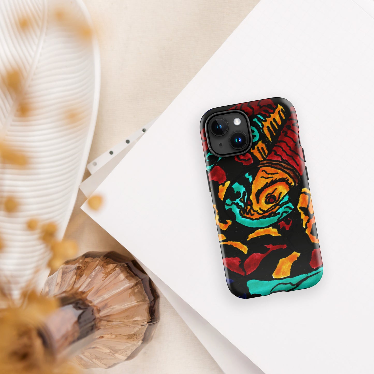 Koi Spiral Tough Case for iPhone®