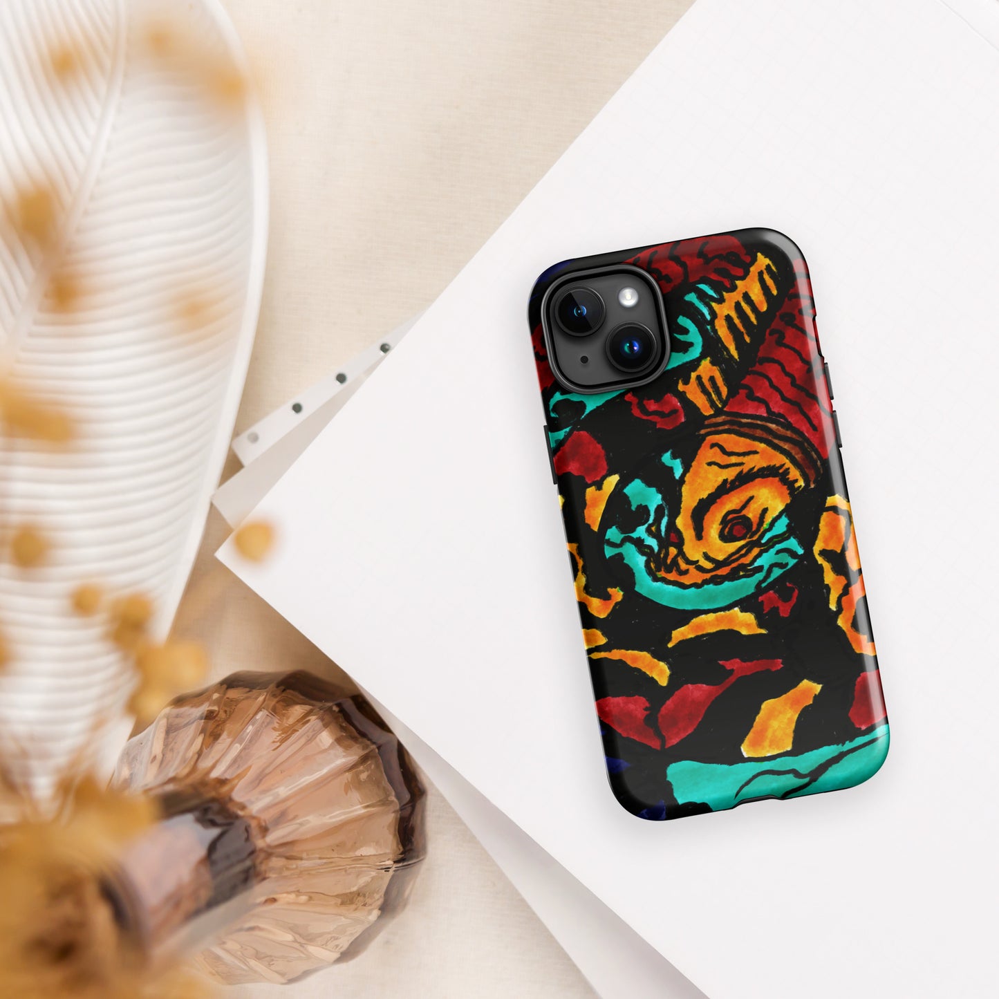 Koi Spiral Tough Case for iPhone®