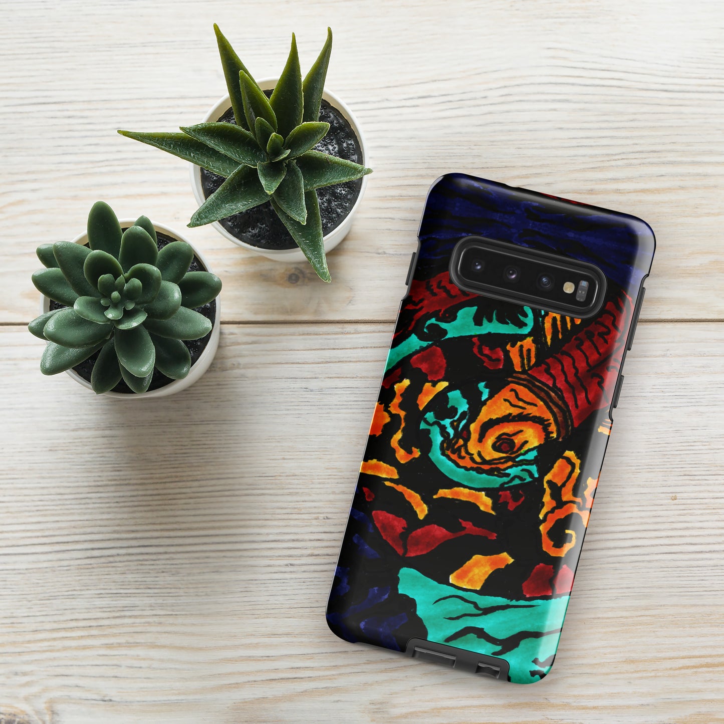 Koi Spiral Tough case for Samsung®