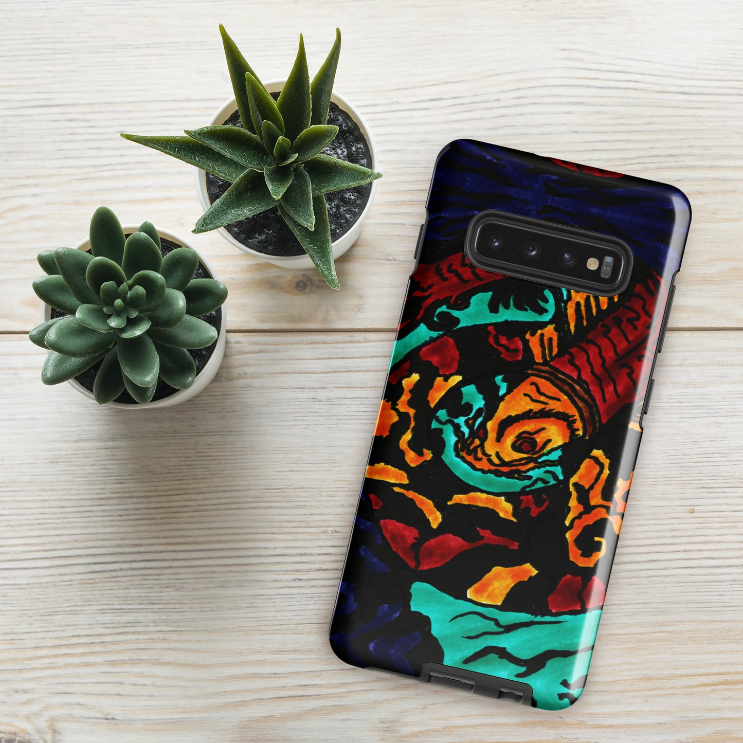 Koi Spiral Tough case for Samsung®