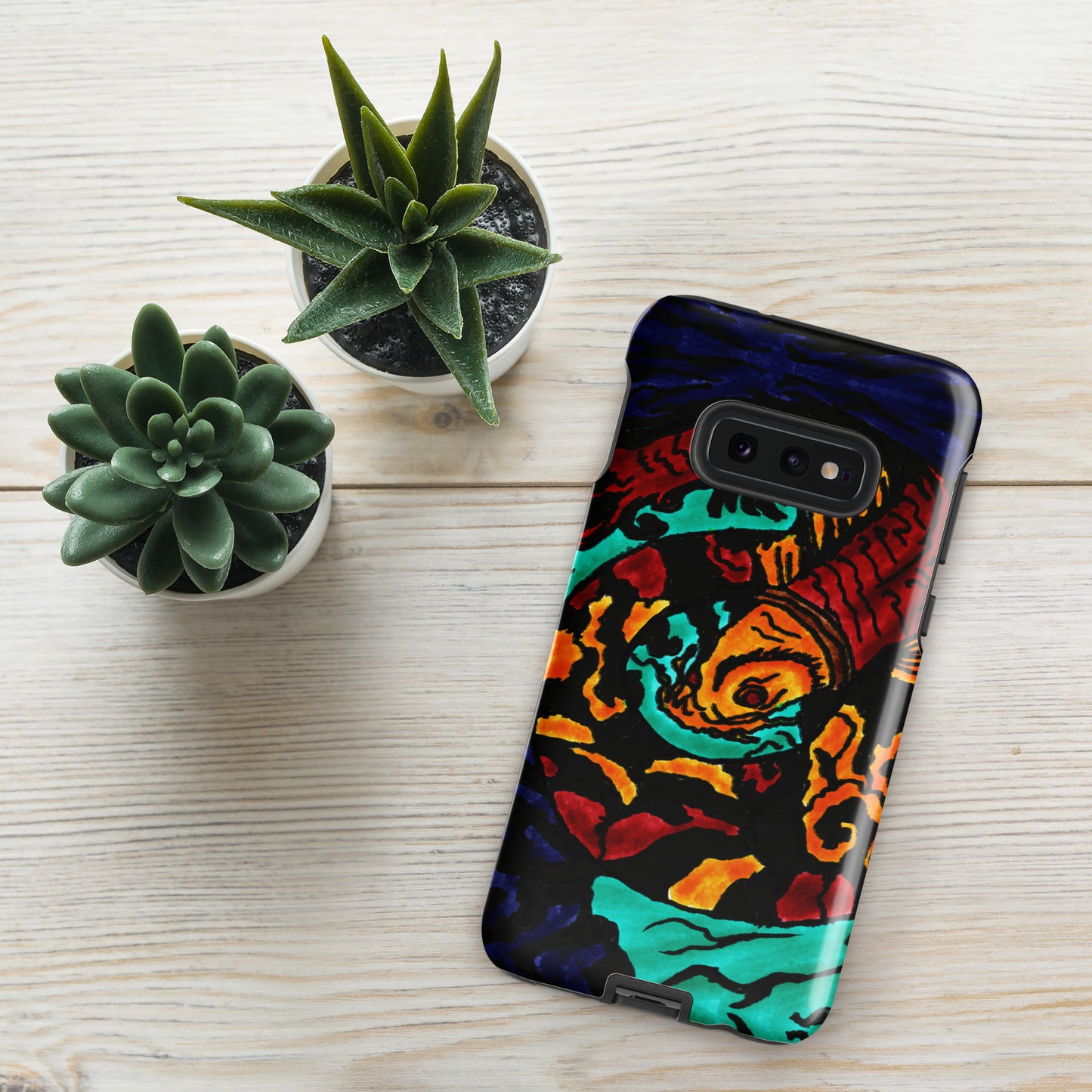 Koi Spiral Tough case for Samsung®