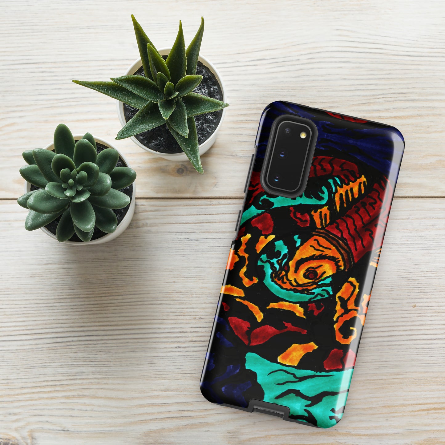 Koi Spiral Tough case for Samsung®