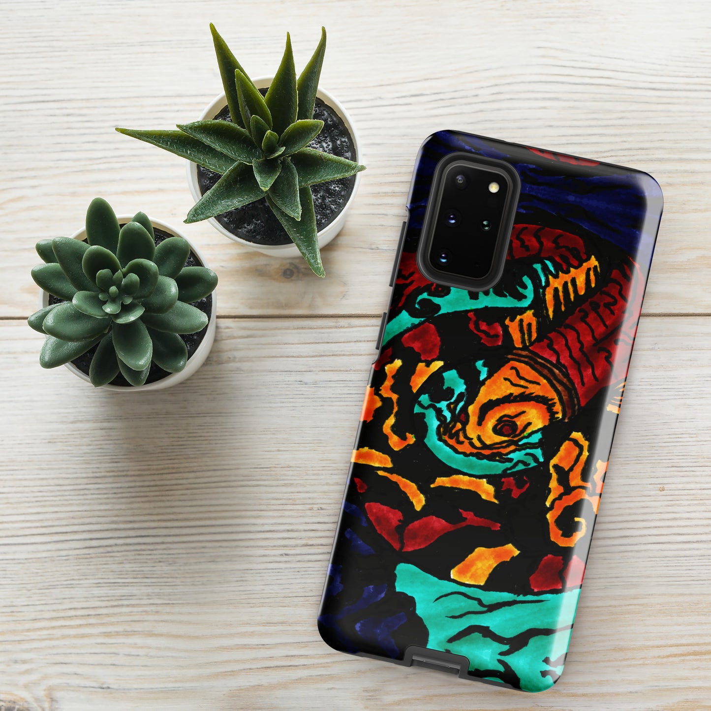 Koi Spiral Tough case for Samsung®