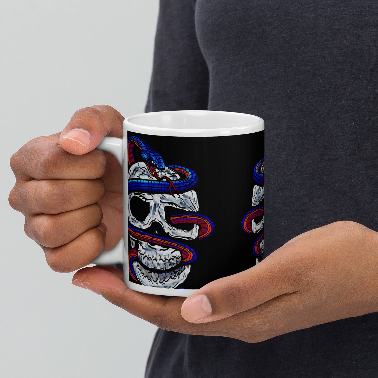 Phthalo glossy mug