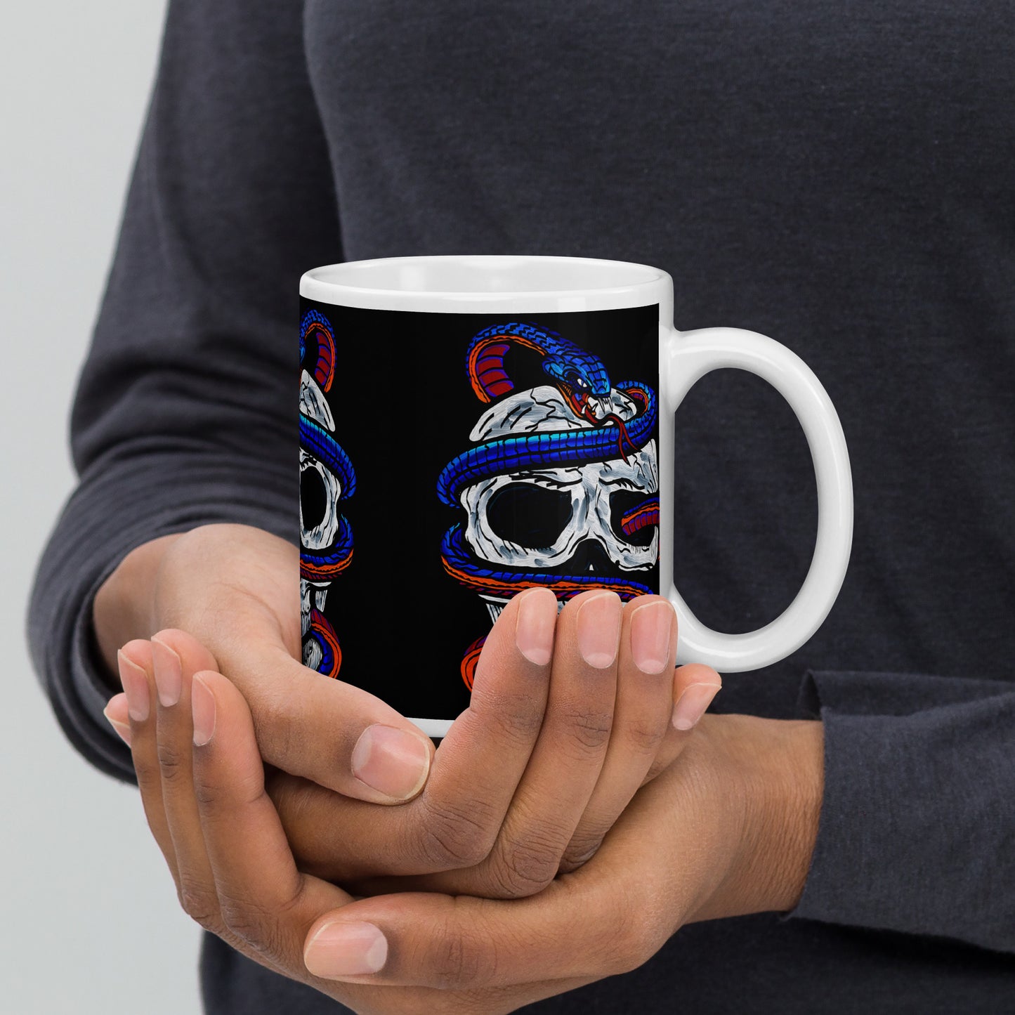 Phthalo glossy mug