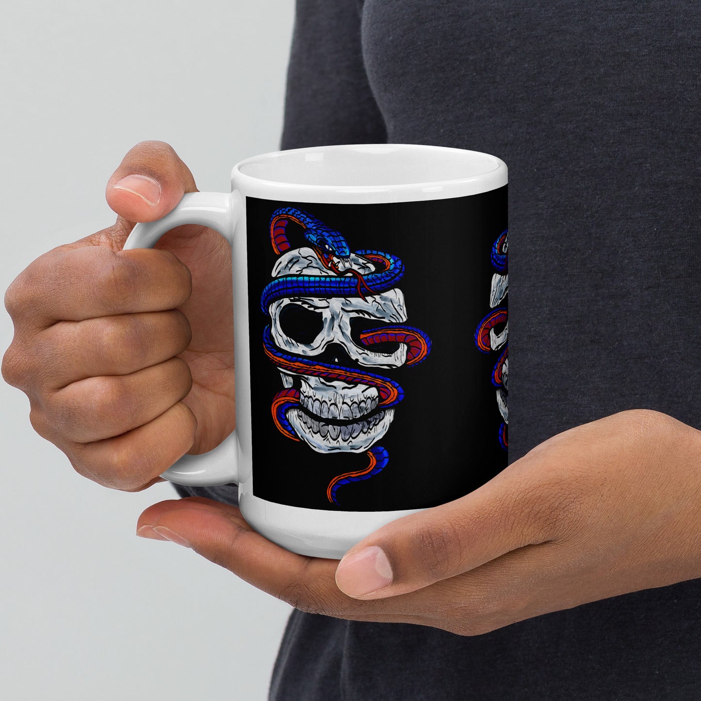 Phthalo glossy mug