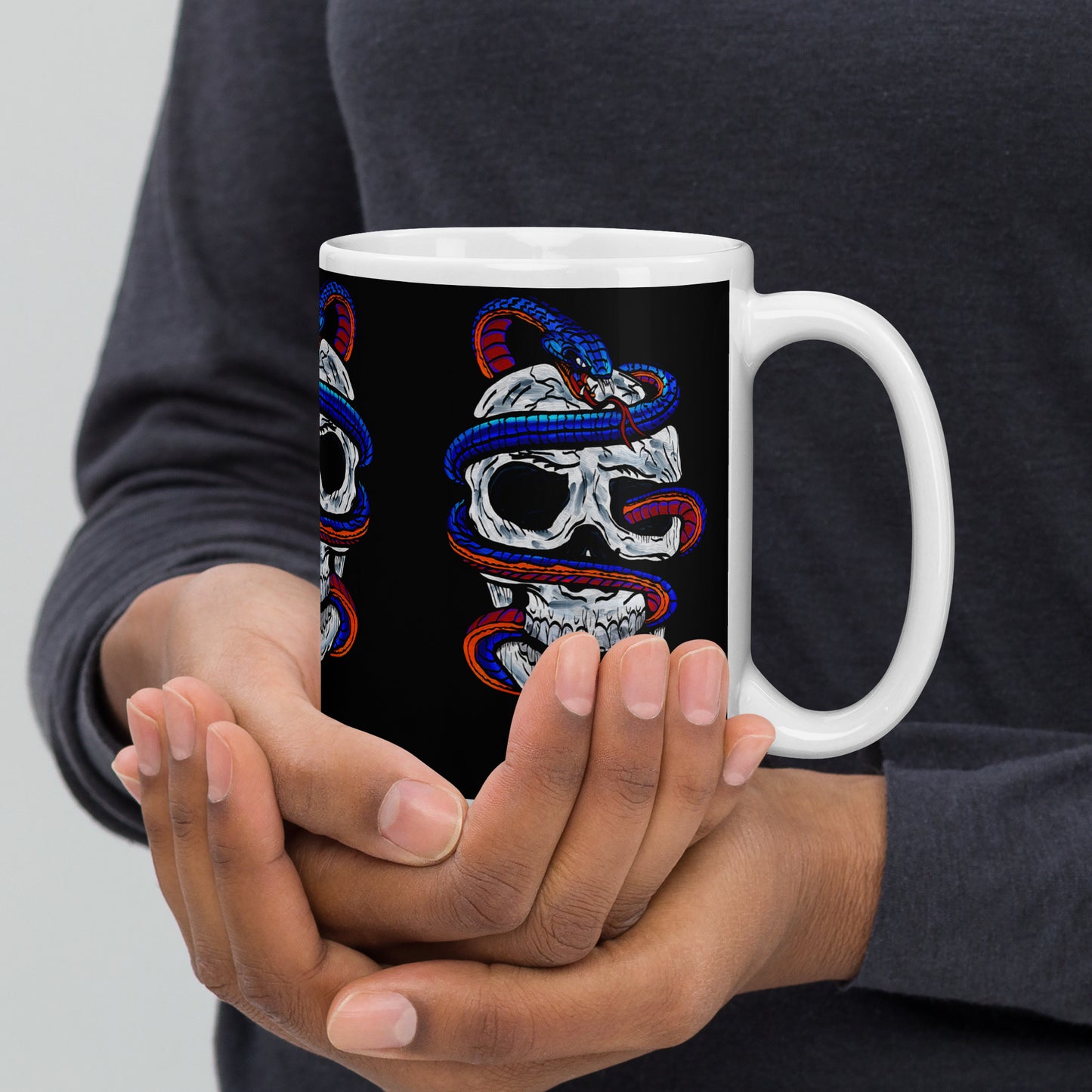 Phthalo glossy mug