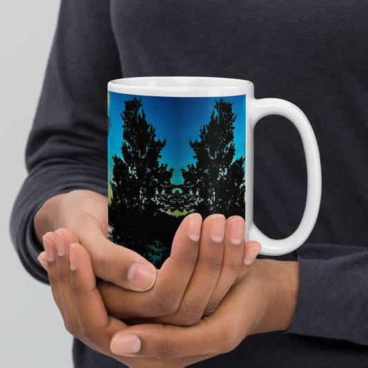 Summer Isles glossy mug