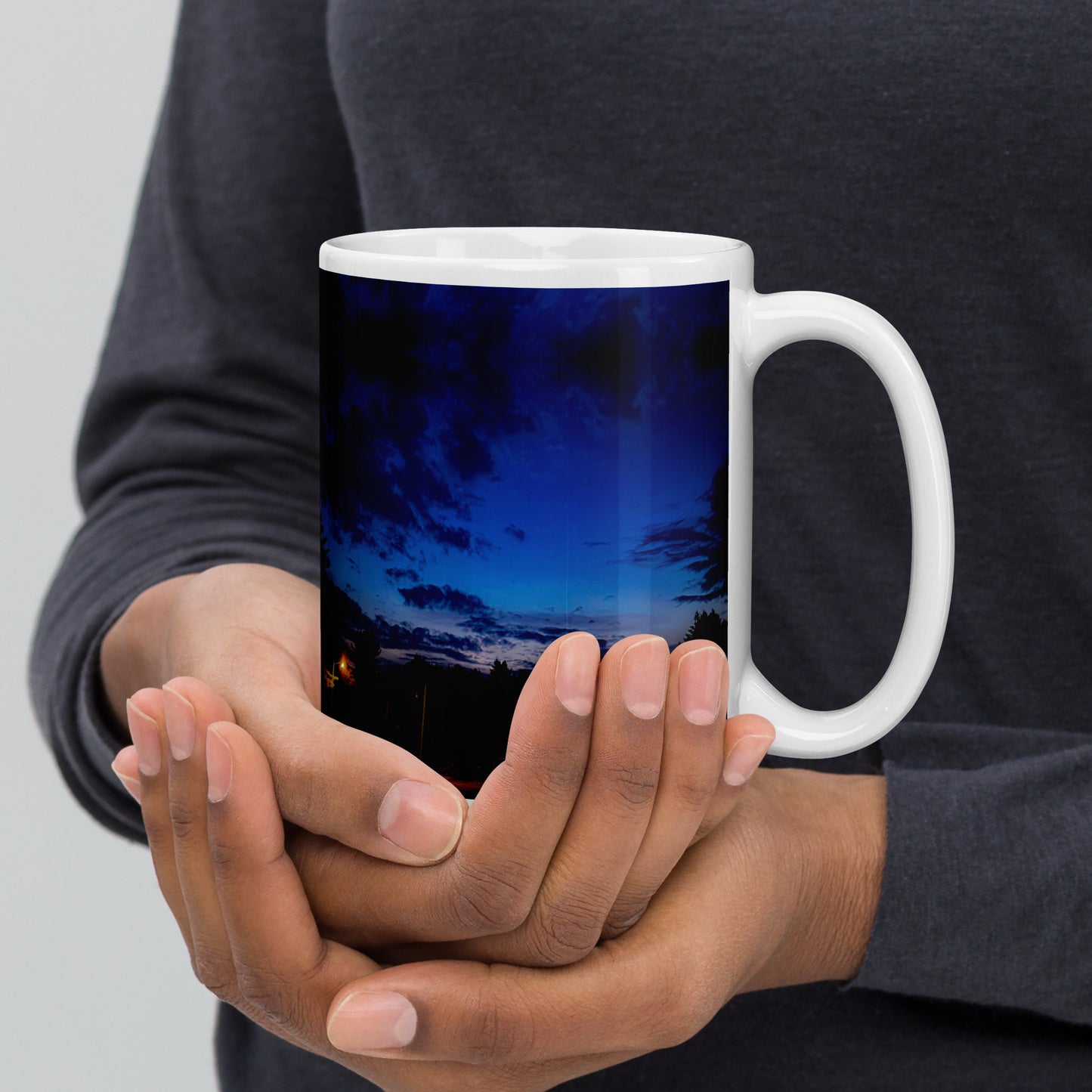 Summer Nights Glossy mug