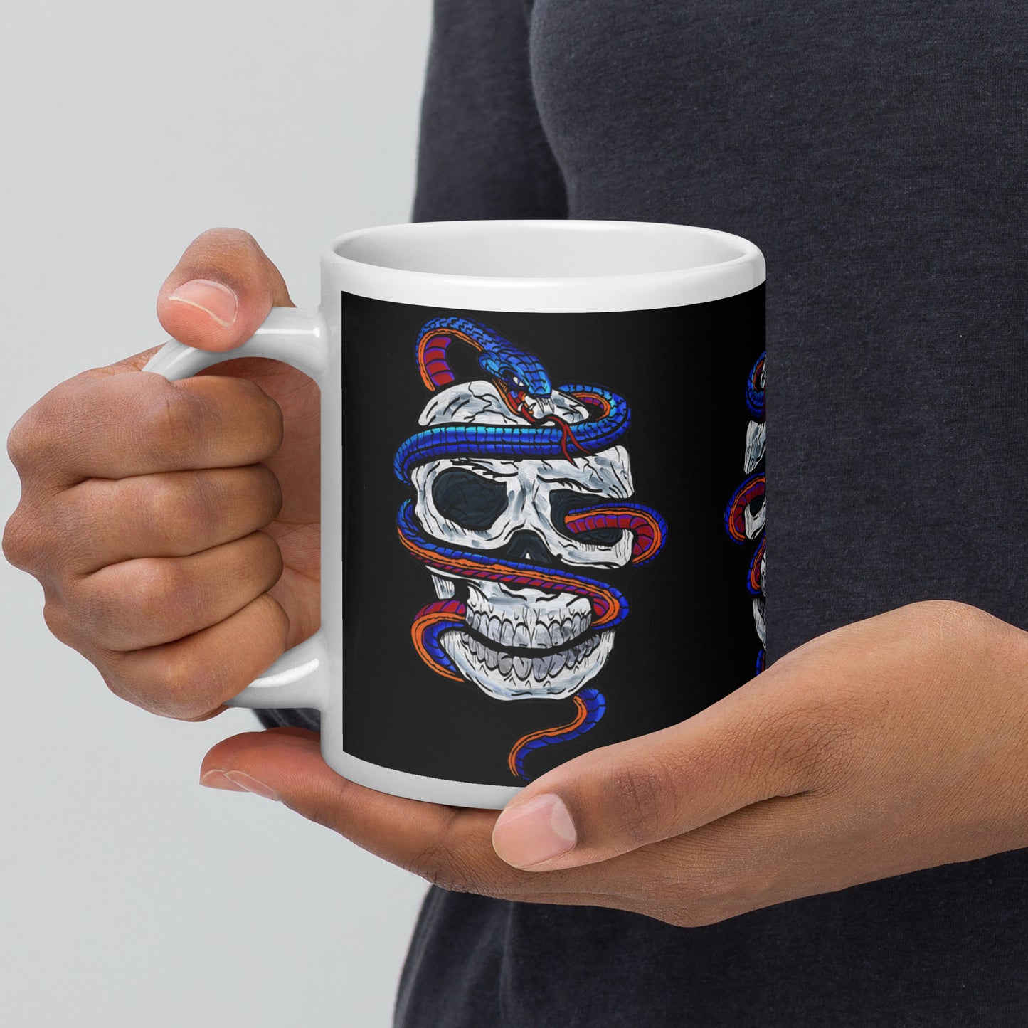 Phthalo glossy mug