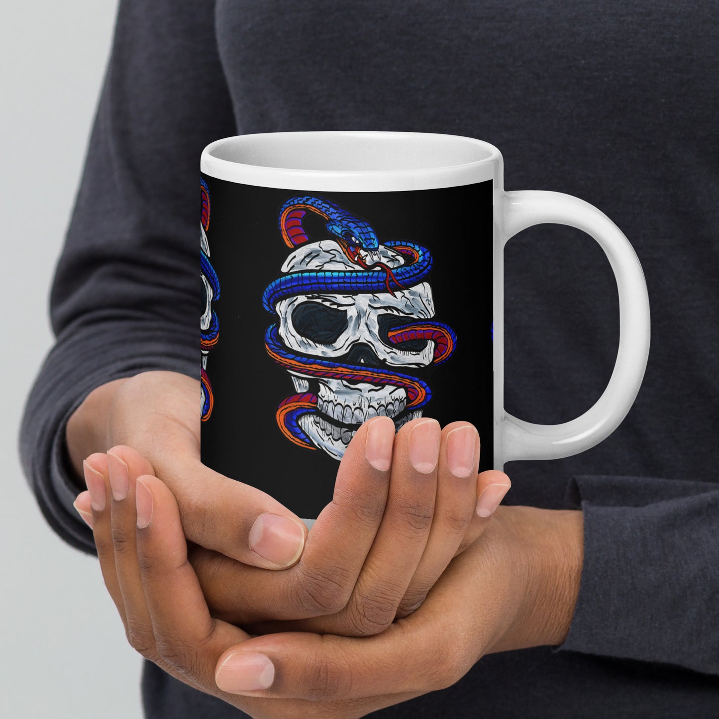 Phthalo glossy mug