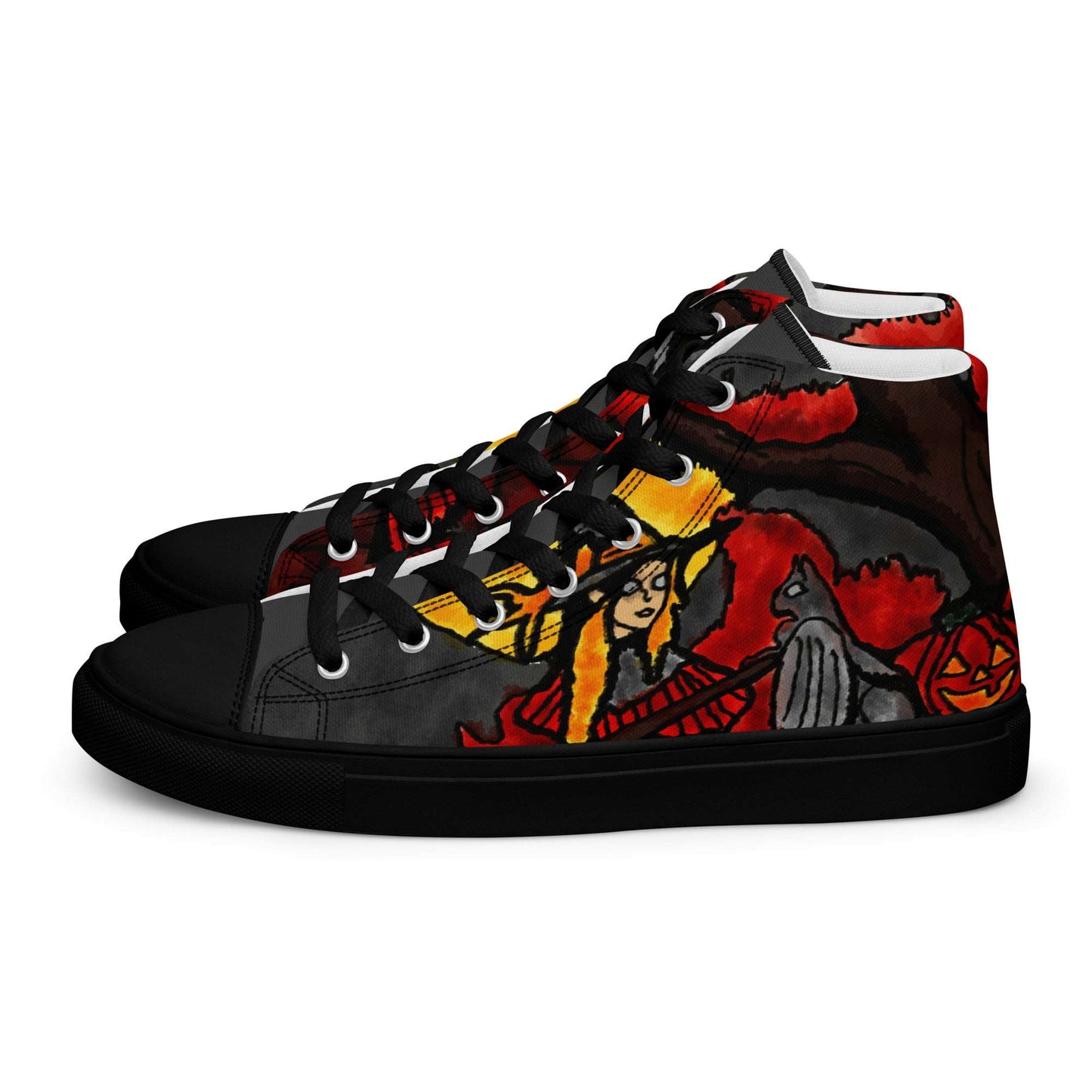 Moonlit Witch's Watch Women’s high top