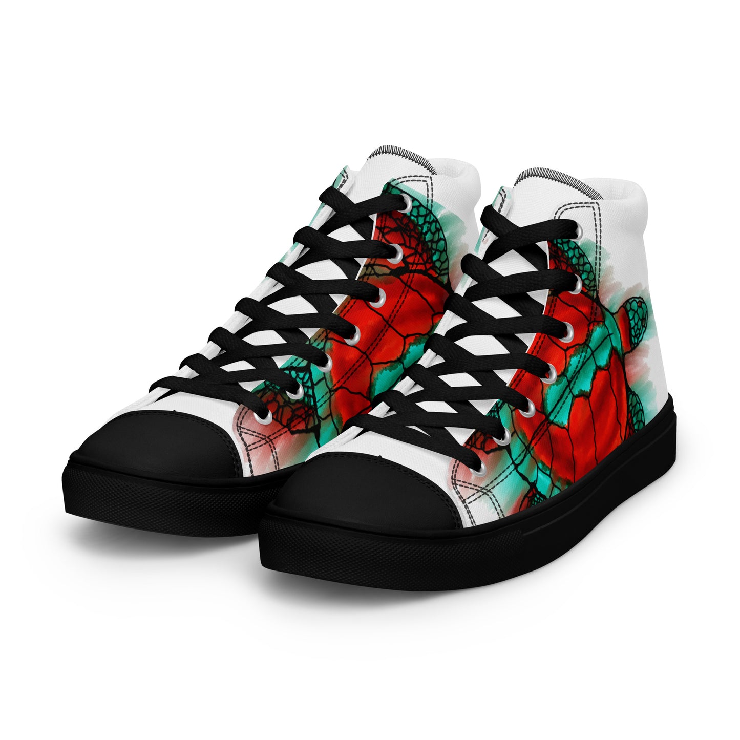 Melt Sea Turtle Women’s high top