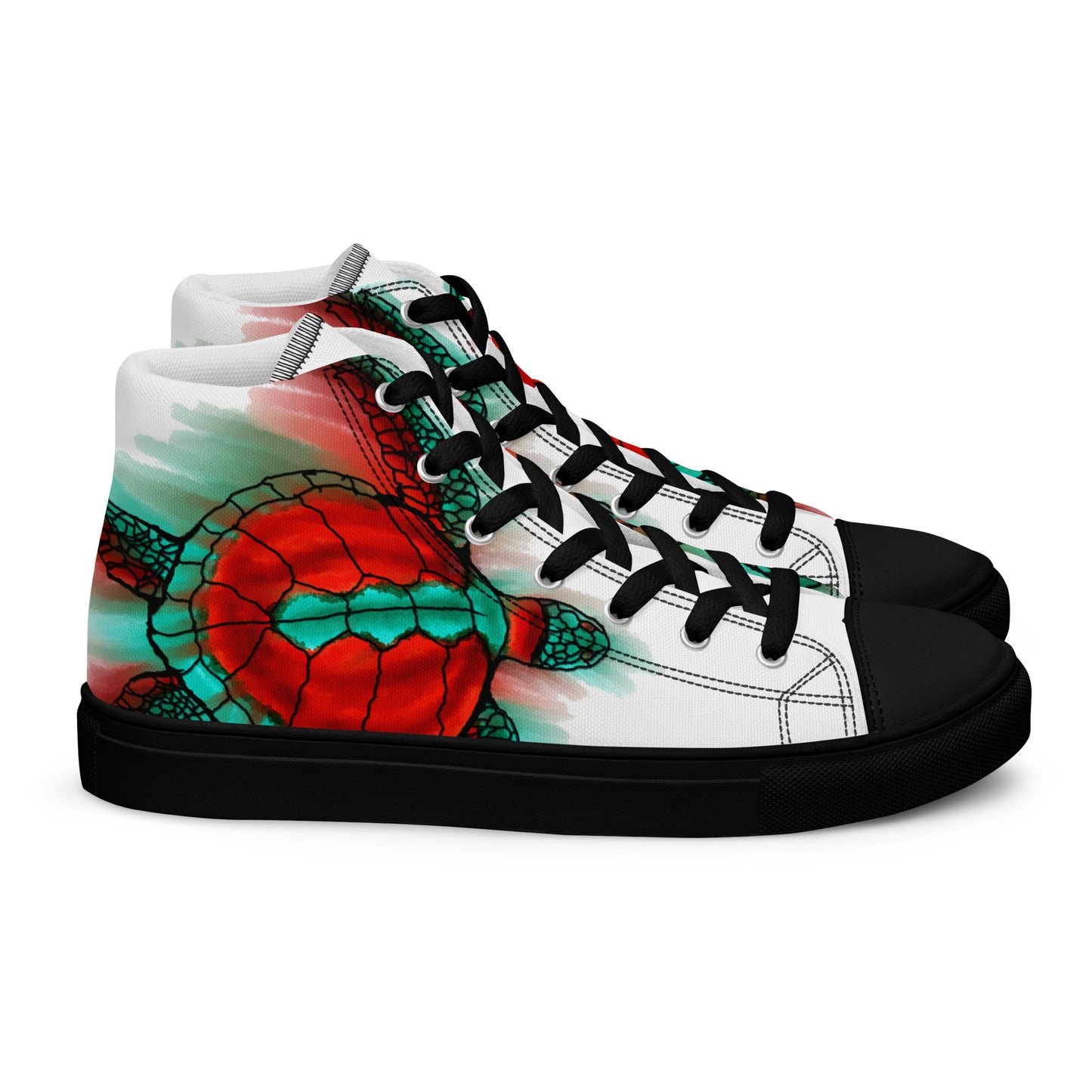 Melt Sea Turtle Women’s high top