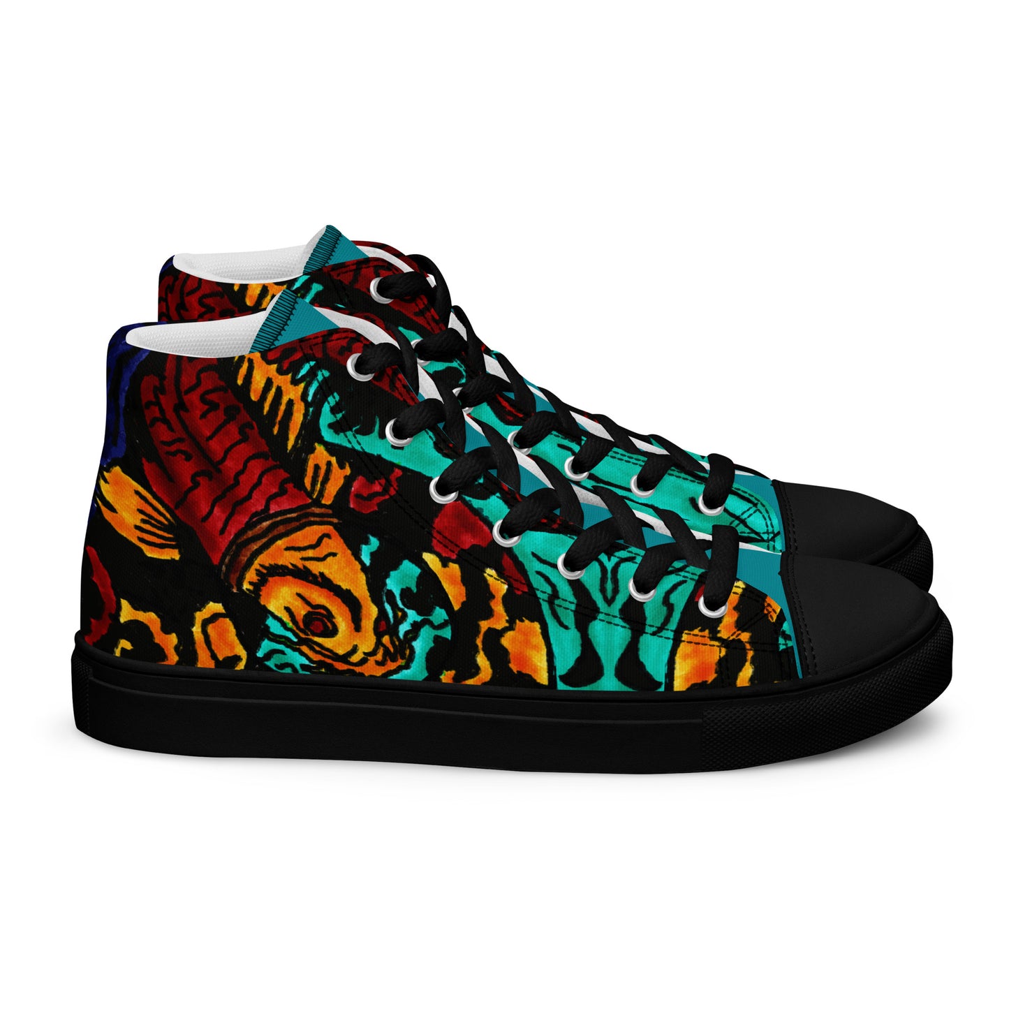 Koi Spiral Women’s high top