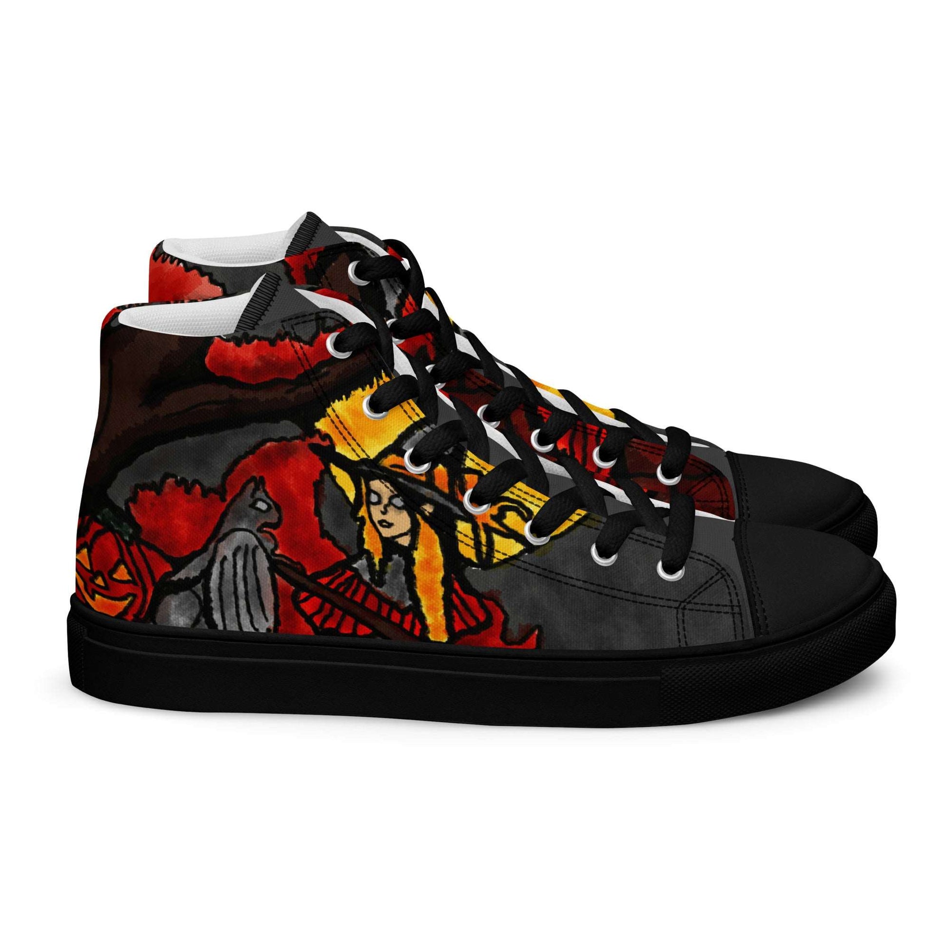 Moonlit Witch's Watch Women’s high top