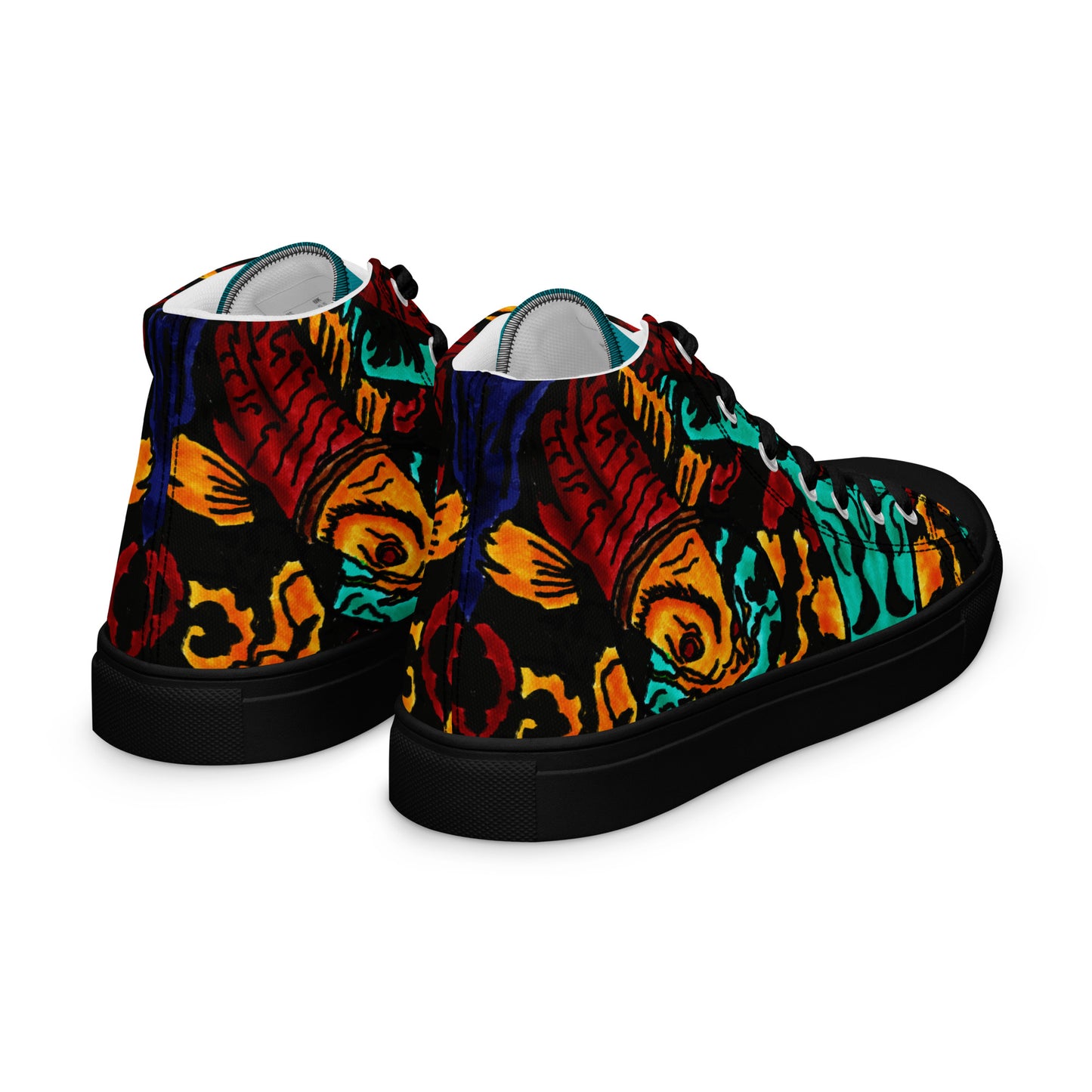 Koi Spiral Women’s high top