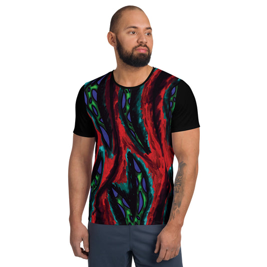 Red Python Men's T-shirt