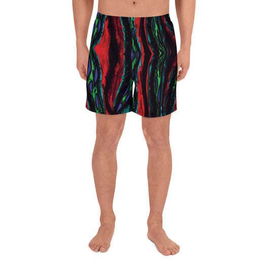 Red Python Athletic Shorts